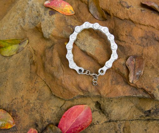 Bike Chain-Bracelet-Bike Jewelry-Upcycled
