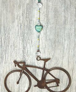 Road Bike Sun Catcher Aqua Heart