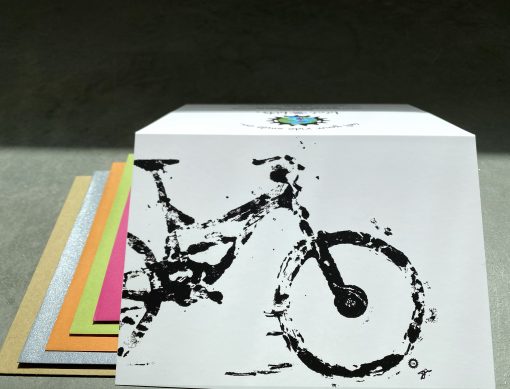 Bike Art, MTB, Cycling Gifts, Greeting Cards