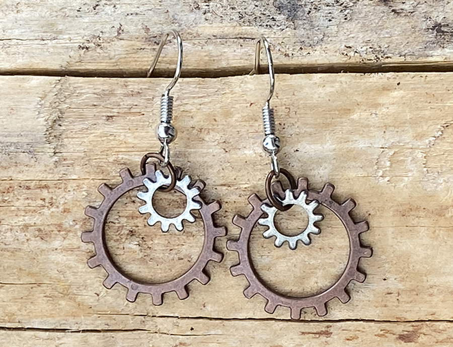 Bike Earrings, Bicycle Jewelry, Cycling Gifts