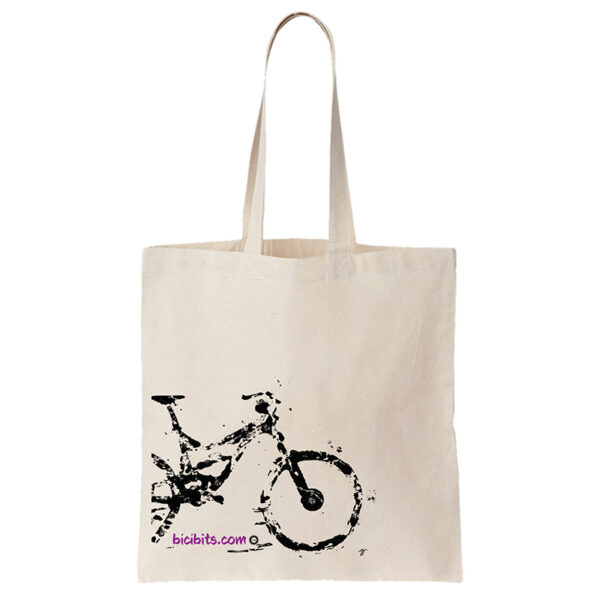 Cycle Chic- Repurpose - Re-cycle -Bicycle Art- MTB-Tote Bag