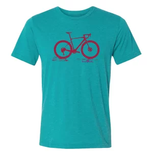 bicibits-Gravel Grinder Bike T-Shirt